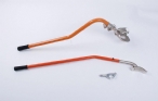 Tubeless tire chaning tool kit